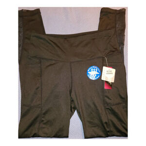 Zone Pro Activewear Legging Women's Size Small Pull On Polyester Stretch (O)
